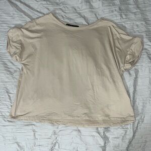 Brit & Bri Shirt Women Tan Medium